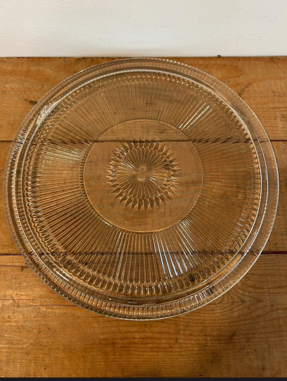 MCM Jeanette Starburst Cake Platter